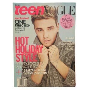 Teen Vogue Magazine December January 2012 2013 Liam Payne Cover One Direction